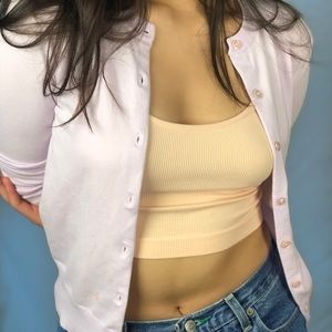 Cotton Jackie cardigan sweater